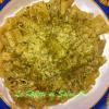 Paccheri con pesto di pistacchi di Bronte e gamberetti