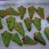 Biscotti natalizi con glassa