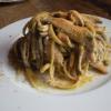 Pasta ca muddica atturrata e masculini - Pasta con pangrattato e alici