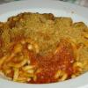 Pasta c'anciova e muddica atturrata - Pasta con le acciughe e il pangrattato abbrustolito